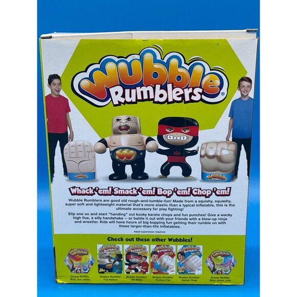 Wubble Rumblers Inflatable Full Nelson Wrestler Toy - Picture 3 of 5